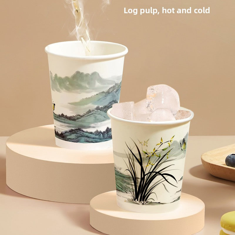 Heavy-Duty Disposable Cups - Extra Thick Durable 250ml Bulk Pack