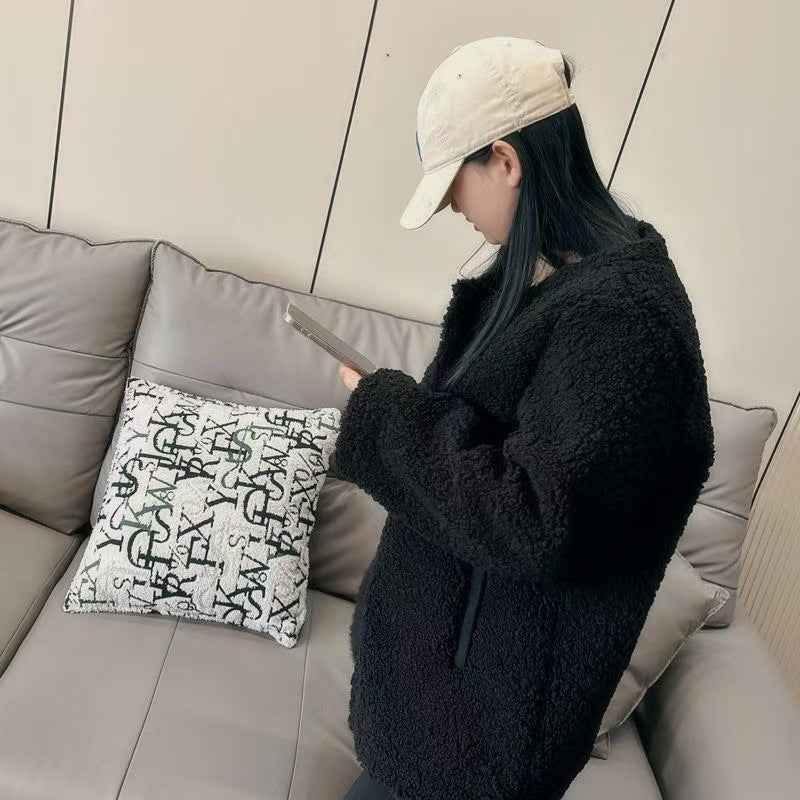 Women's Fur-trimmed Jacket Versatile Top