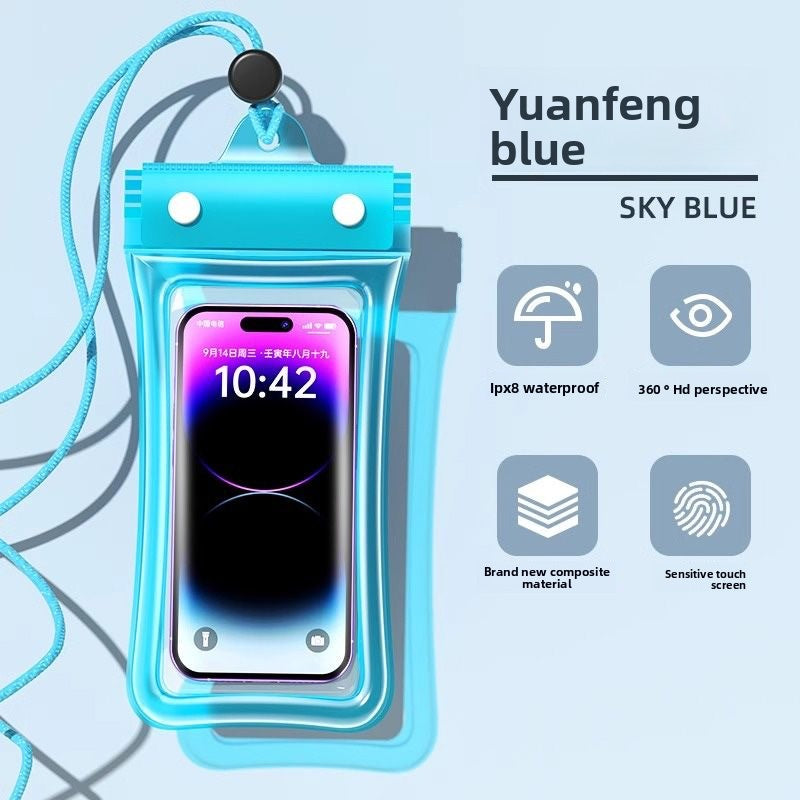 Floating Waterproof Phone Pouch - Touch Screen Compatible IPX8 Protection