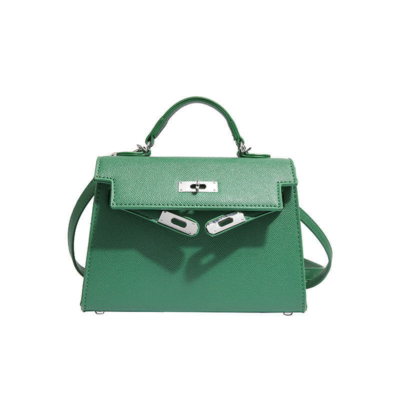 Women's Square Shoulder Bag - Classic PU Leather Handbag