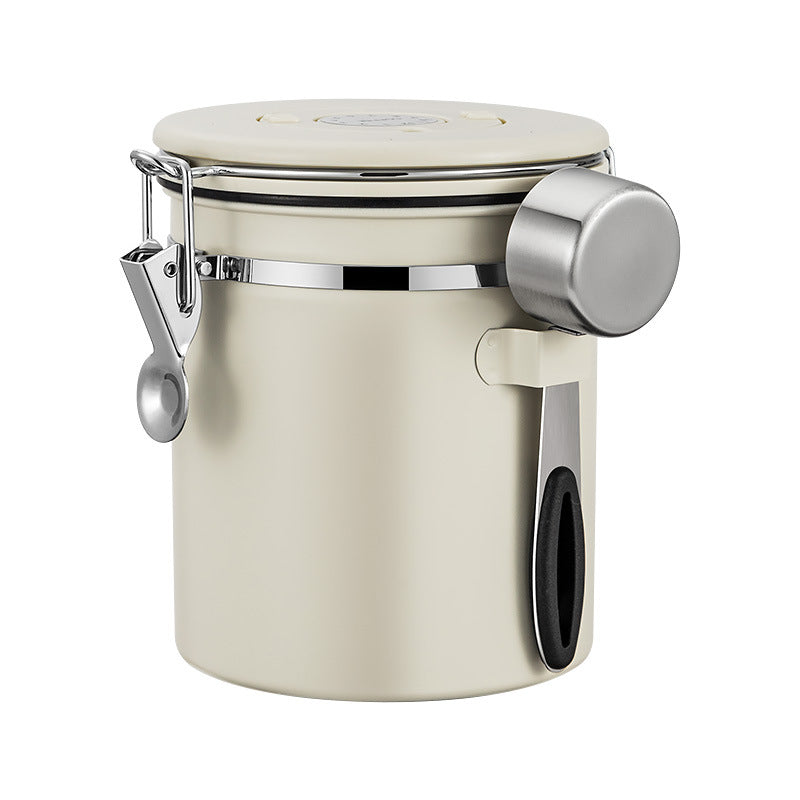 Coffee Bean Stainless Steel Sealed Container