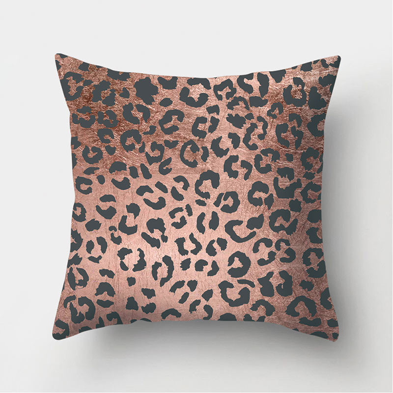 Leather Velvet Pillowcase Sofa Cushion Cover - Luxury Textured Throw Pillow for Home