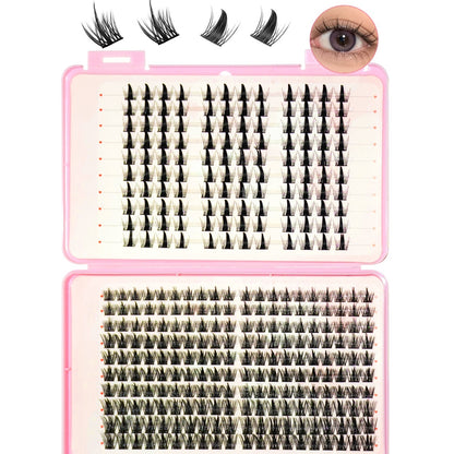 A Multi-style Hybrid False Eyelash Extension Set, The False Eyelashes Are Easy To Wear And Apply, Creating The Perfect Eye Makeup False Eyelashes - DropOnline.co