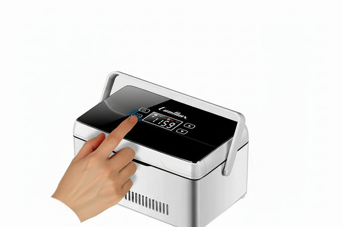 DropOnline Portable Insulin Refrigerator Box - Vehicle Travel Cooler – white;… - DropOnline.co