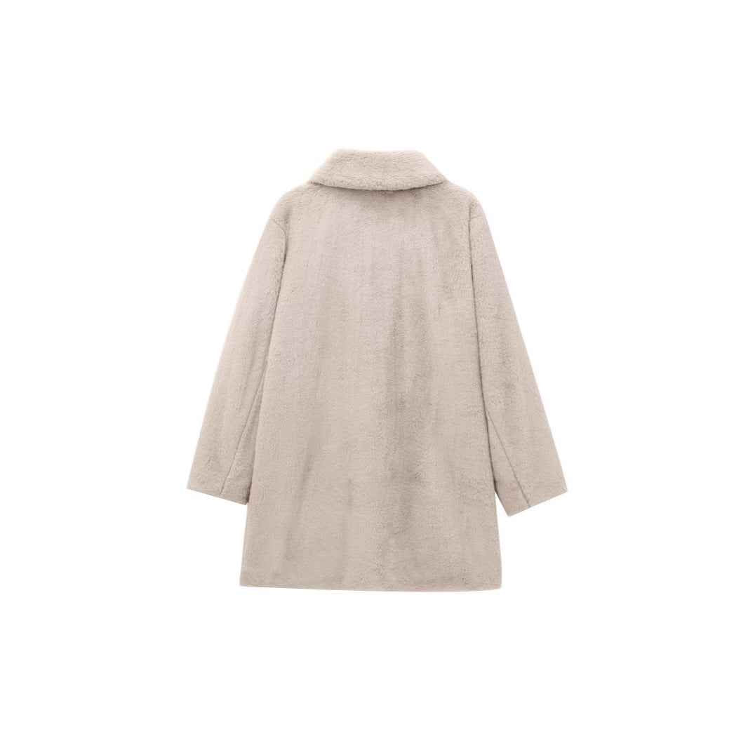 Women's Cross-border Street Fashion Effect Faux Fur Coat Jacket