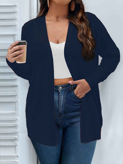 Solid Color Cardigan Women Elegant Simple Versatile Coat
