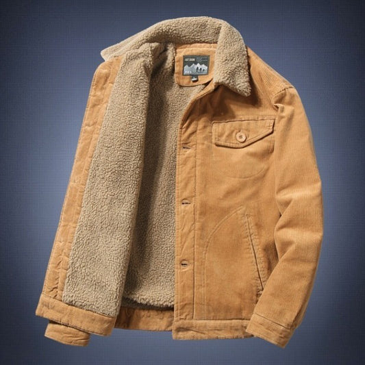 Men's Stand Collar Casual Warm Cotton Coat - Winter Comfort Jacket