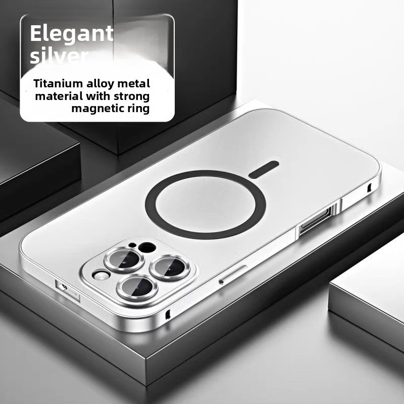 Aluminum Alloy iPhone Case - Premium Glass Lens Protection