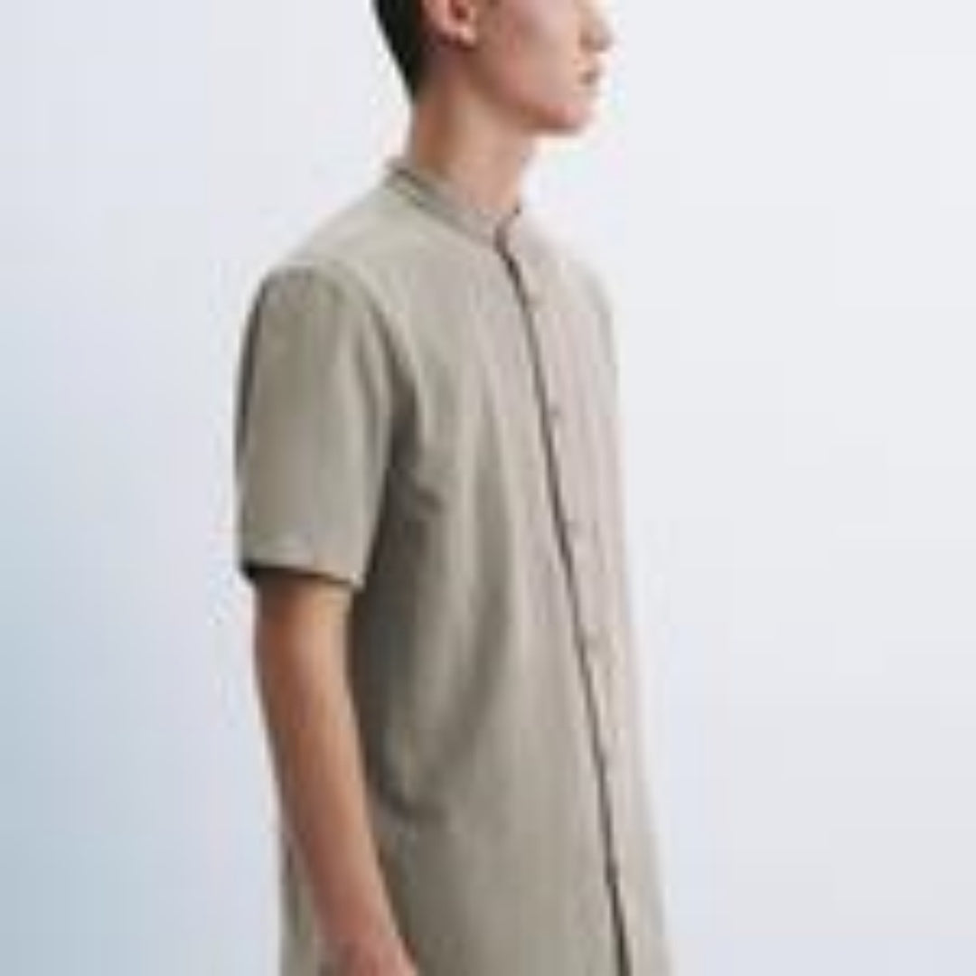 2025 Summer Men's Fashion Casual Tropical Printed Shirt Hawaiian Vacation Style Button Short Sleeve Cardigan - DropOnline.co