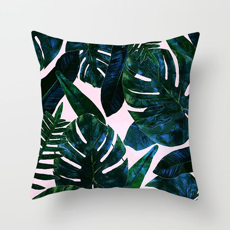 Printed Pillowcase Car Cushion Cover - Decorative Throw Pillow for Vehicle and Home