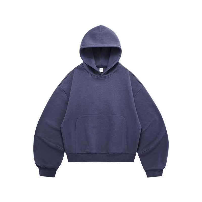 Machete Cropped Hoodie 25 Winter New American Velvet