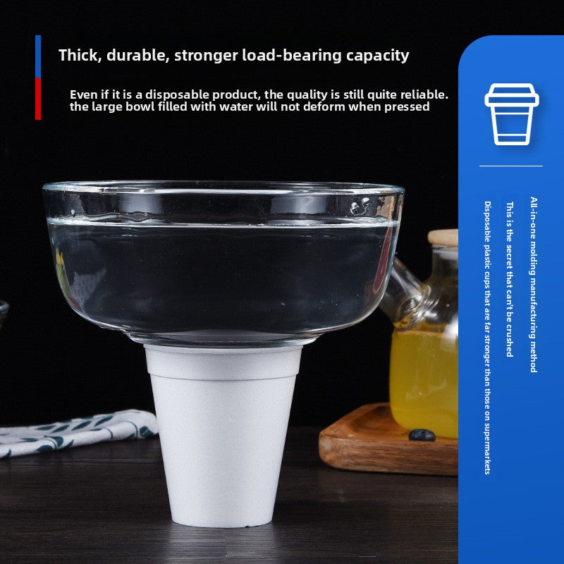 Disposable Foam Cups - Lightweight Insulated Beverage Cups