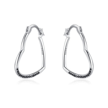 Creative Hollow Heart-shaped Zircon Necklace - DropOnline.co