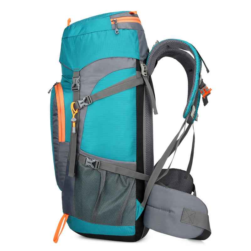 Mountaineering Nylon Hiking Camping Backpack Men