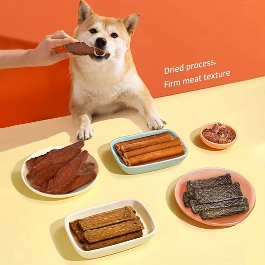 Pet-shaped Chik Chicken Wrapped In Rawhide Chewy Natural Meat Snack For Dogs Suitable For All Sizes.