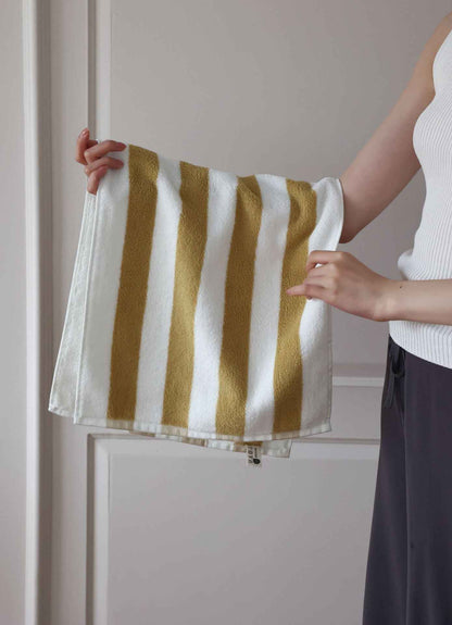 Mori Pinstripe Retro Style Cotton Towel