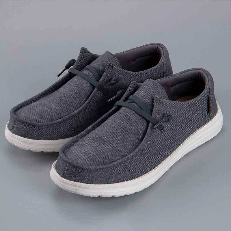Plus-size Men's Loafer Canvas Casual Shoes
