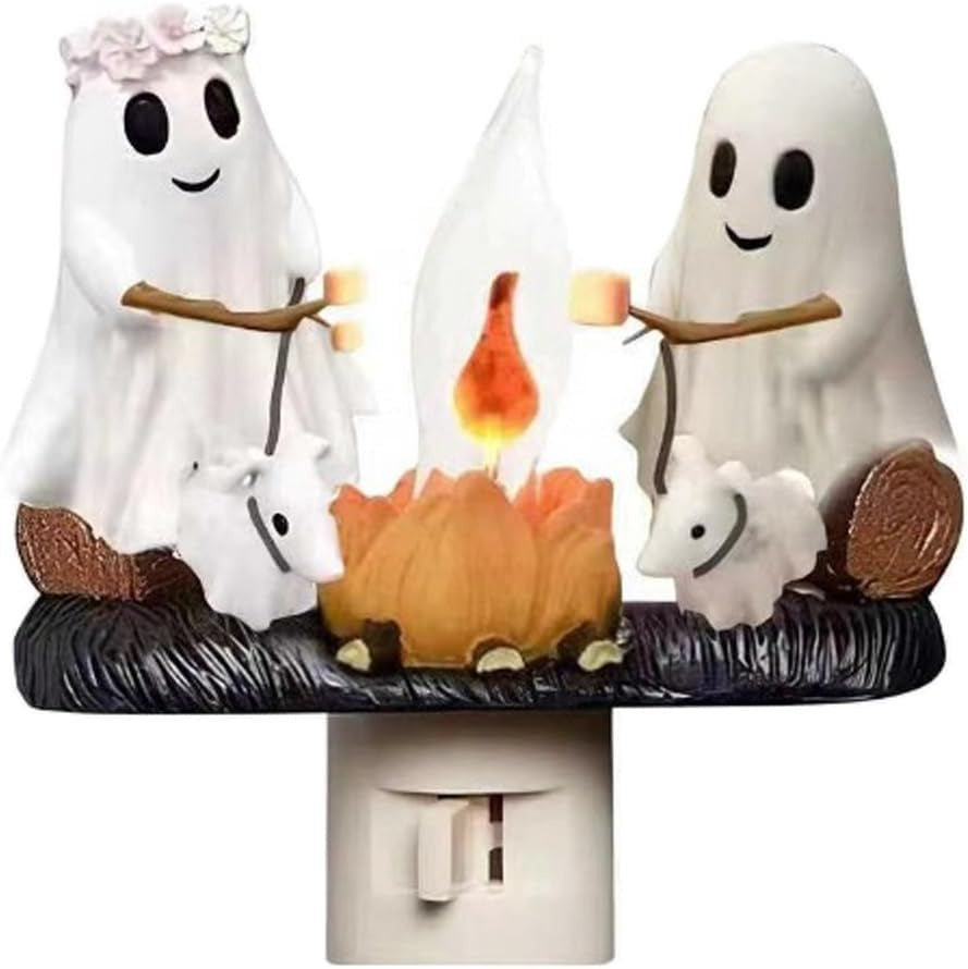 Halloween Ghost Socket Cover - Spooky Wall Outlet Decor