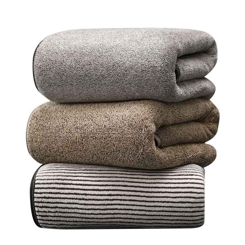 Men's Fashion Personalized Coral Fleece Towel Bath