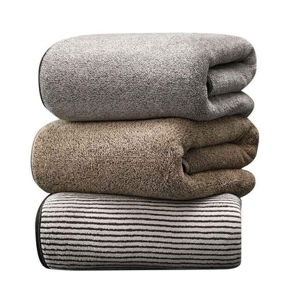 Men's Fashion Personalized Coral Fleece Towel Bath