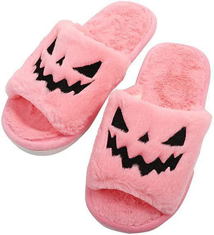 Halloween Shoes Winter Cute Warm Home Slippers Women - DropOnline.co