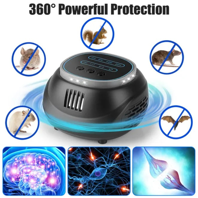 Ultrasonic Rodent Extermination Device