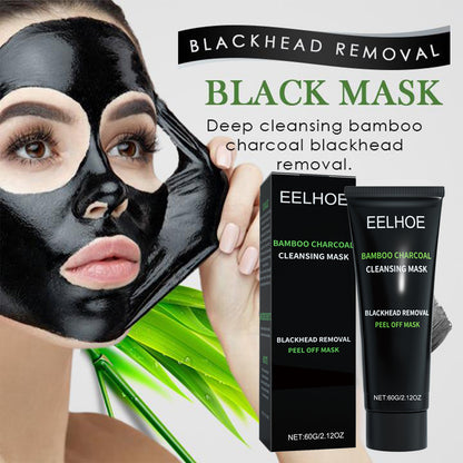 EELHOE Bamboo Charcoal Blackhead Removal Peel-Off Mask For Deep Pore Cleansing And T-Zone Oil Control - DropOnline.co