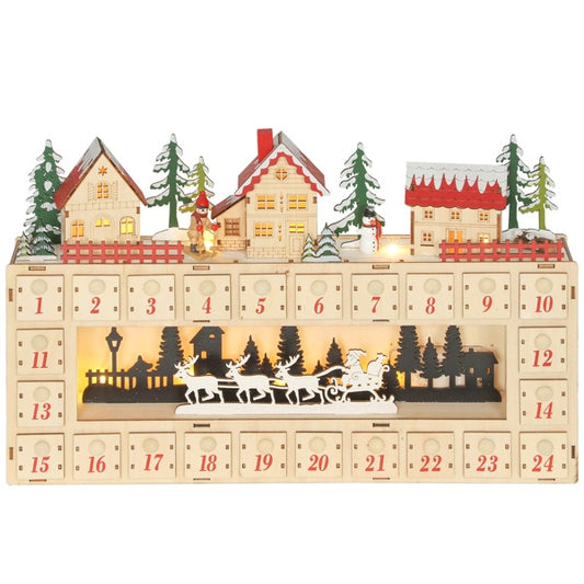 Christmas Advent Calendar - 24-Day Holiday Countdown Calendar