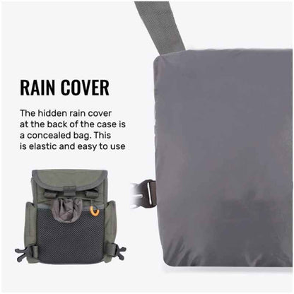 Outdoor Hunting Telescope Bag Adjustable Binoculars Chest Pack Camouflage