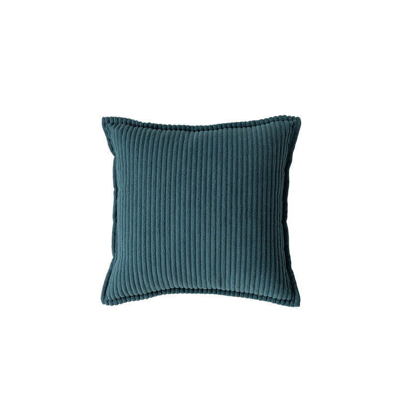 Corduroy Striped Pillow Cover - Textured Ribbed Cushion Case