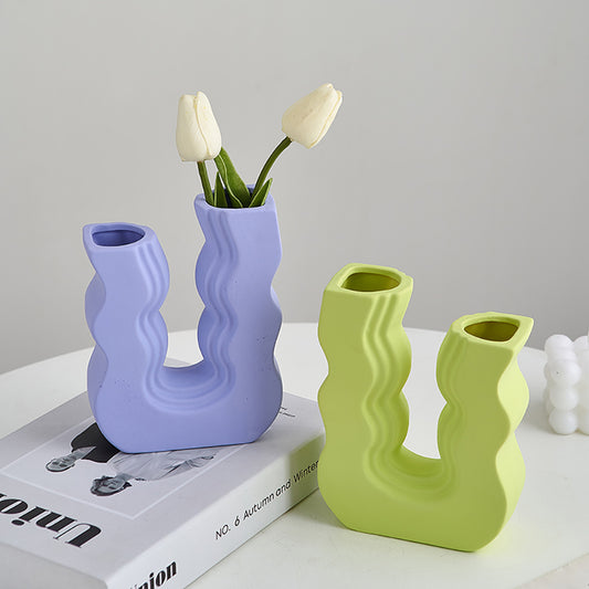 Premium Ins Vase Decoration - Modern Simple Home Centerpiece
