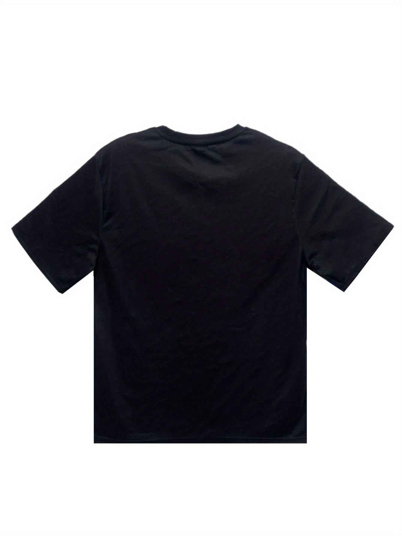 Men's Christmas Bigfoot 3D Printed T-Shirt - Casual Round Neck Summer Polyester Tee