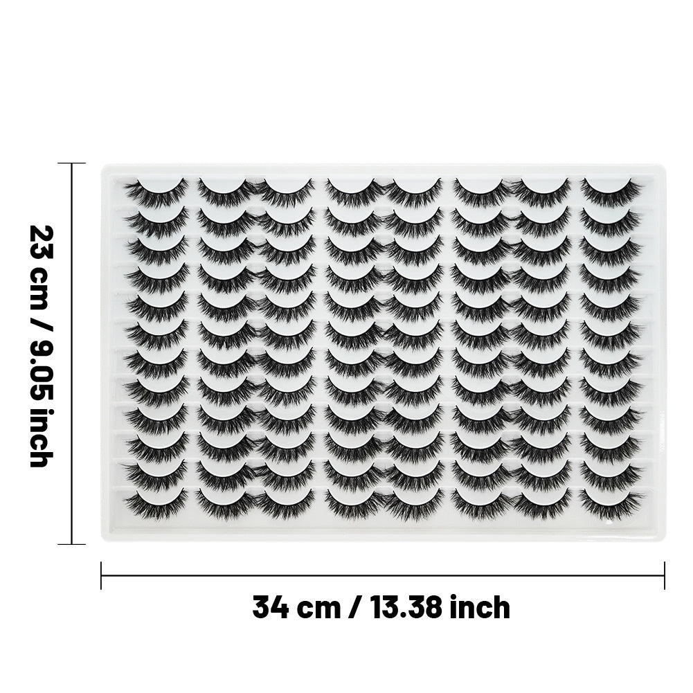 3D False Eyelashes Are Multi-layered, Realistic, Soft And Comfortable