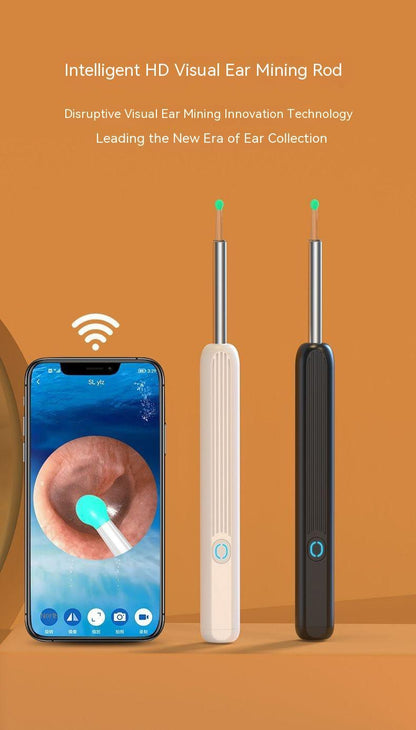 Wireless Smart HD Endoscope Luminous Ear Pick Ear Picking Tools - DropOnline.co