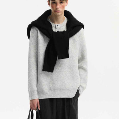 Men's Pullover Sweater Autumn And Winter American Lazy Style