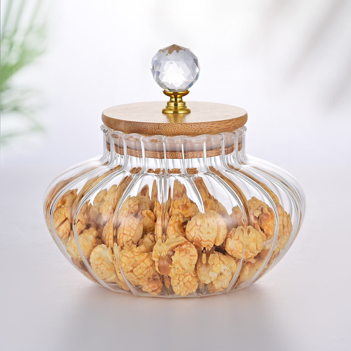 Borosilicate Glass Storage Jar - Sealed Coffee & Kitchen Container
