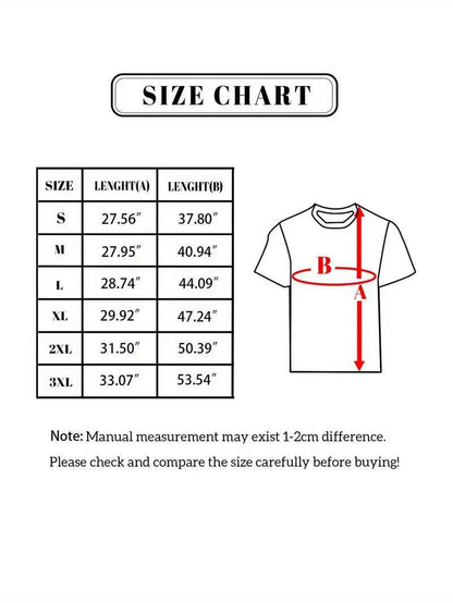 Summer New Printed T-shirt - Customizable Pattern