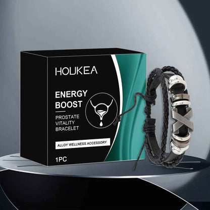 Men's Care Bracelet, Gentle Care For Men's Body Comfortable Lightweight Portable Fashion Care Bracelet