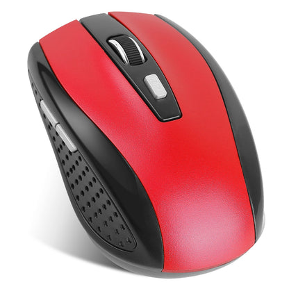 2.4G Wireless Gaming Mouse Optical Mice WIth Receiver 3 Adjustable DPI 6 Buttons For PC Laptop Computer Macbook - DropOnline.co