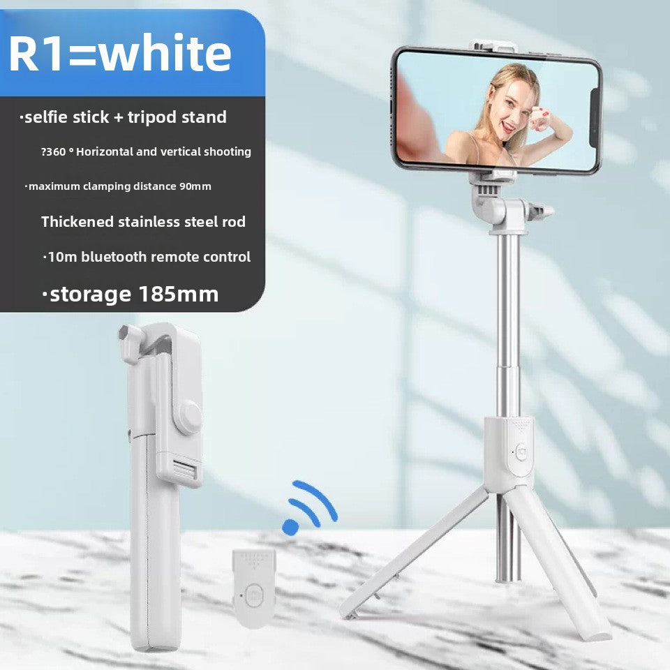 Bluetooth Selfie Stick - Wireless Remote Phone Camera Control 70cm Extendable