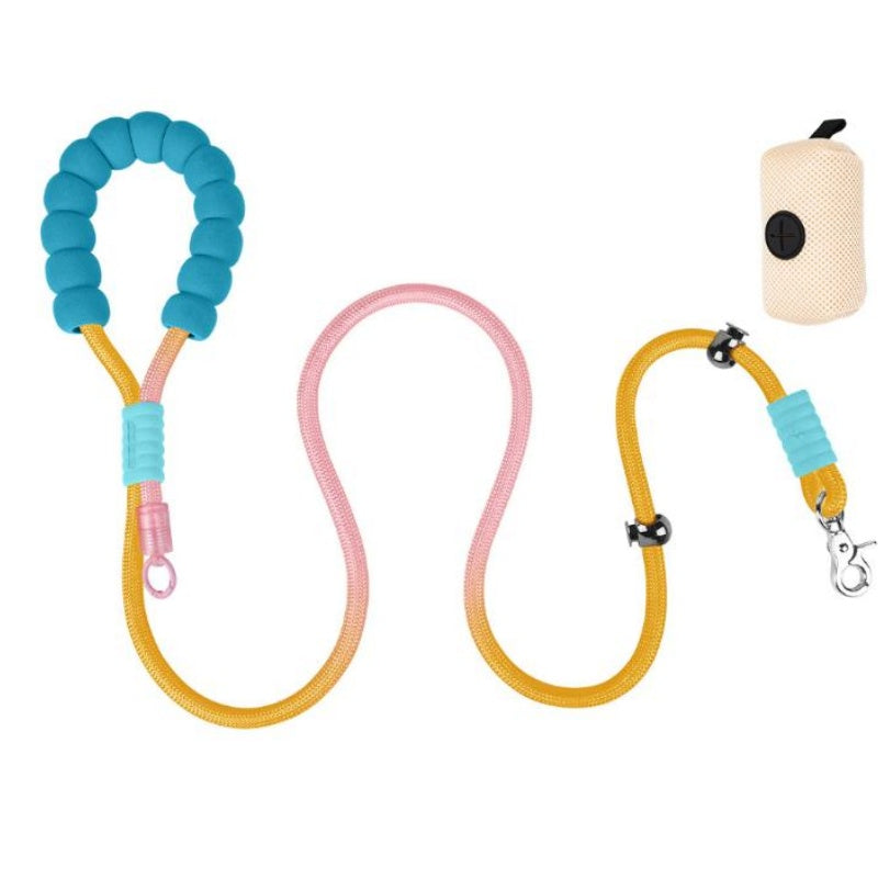 Explosion-Proof Dog Leash - Durable Collar and Chain Set for Small to Medium Dogs
