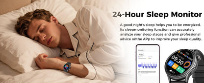 2025 New 1.43-inch Disc Smart Watch Fitness Tracker - DropOnline.co