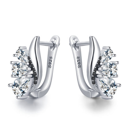 Classic Wings Shape Women's Drop-shaped Zircon - DropOnline.co