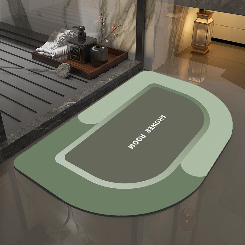Luxury Crystal Velvet Non-Slip Floor Mat - 40x60cm