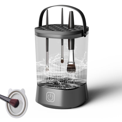 Electric Makeup Brush Cleaner - 9000 RPM Makeup Brush Cleaning Machine, Waterproof Automatic Makeup Brush Cleaner For Makeup Sponges And Brushes - DropOnline.co