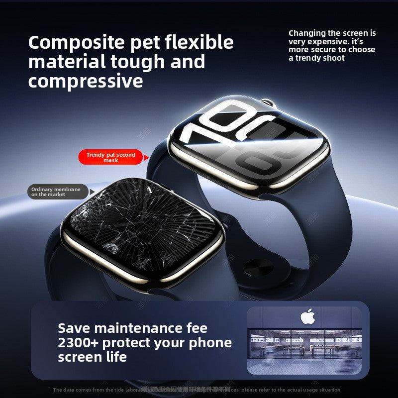 Apple Watch Screen Protector - Invisible Soft Film Protection