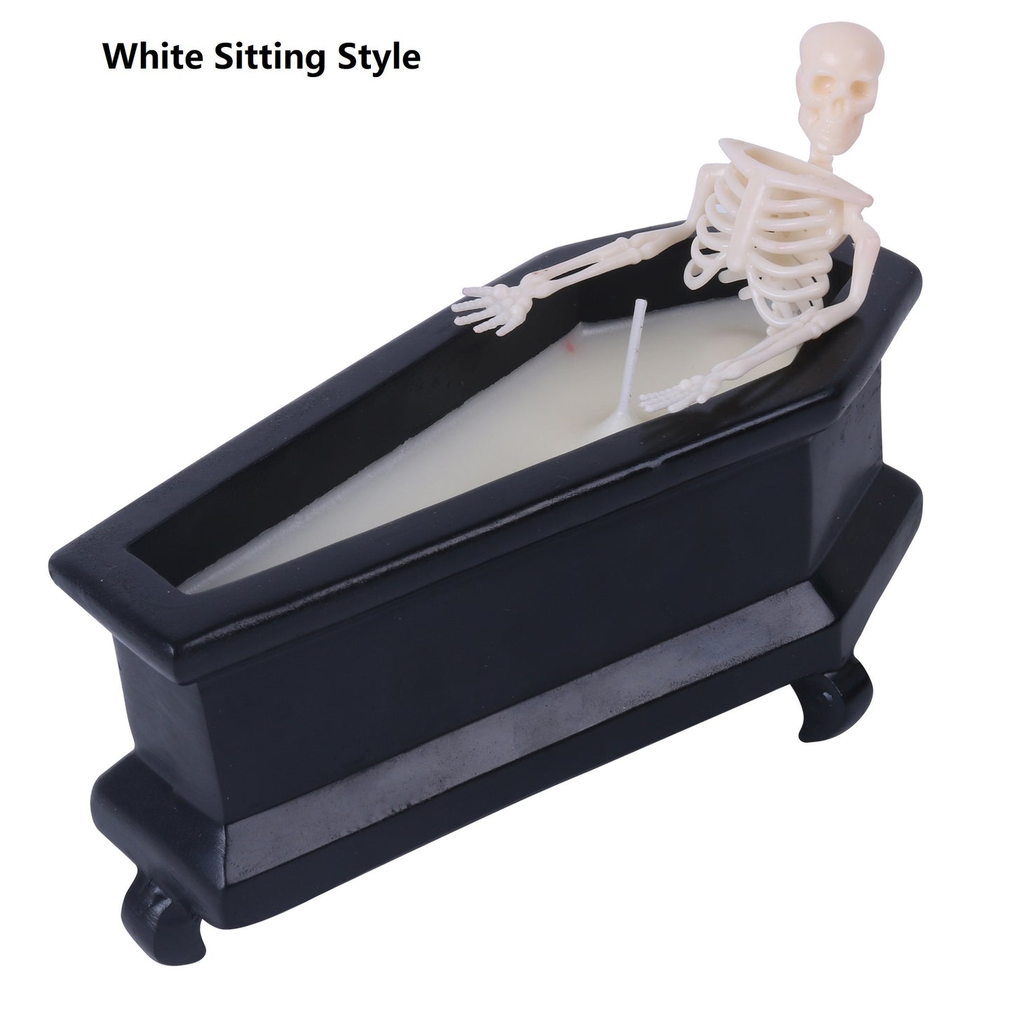 Creative Candles Bubble Bath Skull Skeleton Halloween Atmosphere Haunted House Holiday Decoration Ornaments