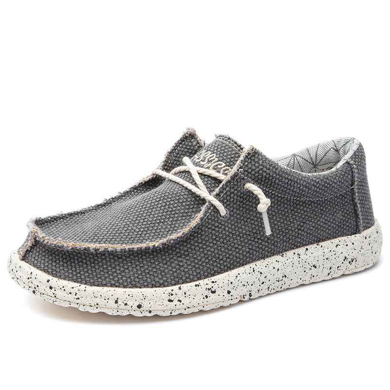 Plus-size Men's Loafer Canvas Casual Shoes