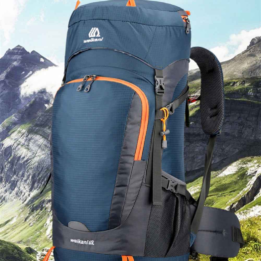 Mountaineering Nylon Hiking Camping Backpack Men