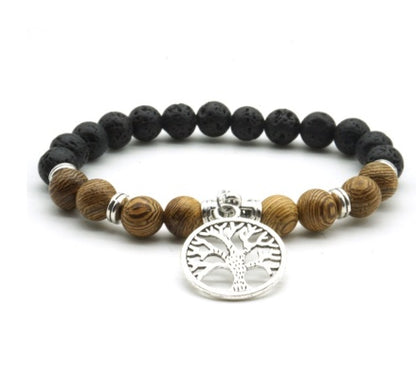 Hand-woven Red Rope Tree of Life Bracelet - DropOnline.co